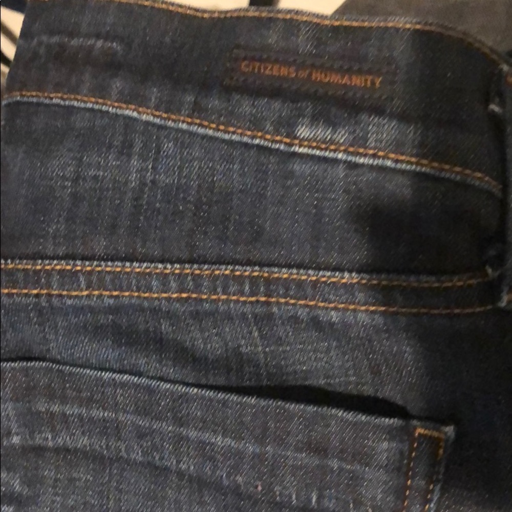 Citizens of humanity cropped cuffed jeans 27
